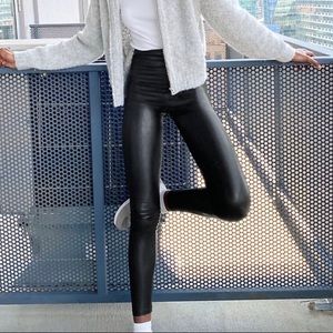 Aritzia Wilfred Free Daria Vegan Leather Legging